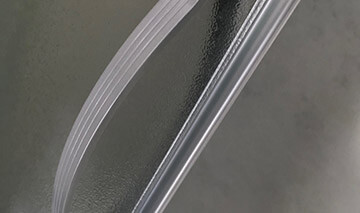 cristalli trasparenti o satinati