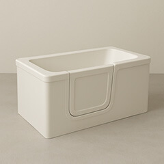 vasca corta con seduta